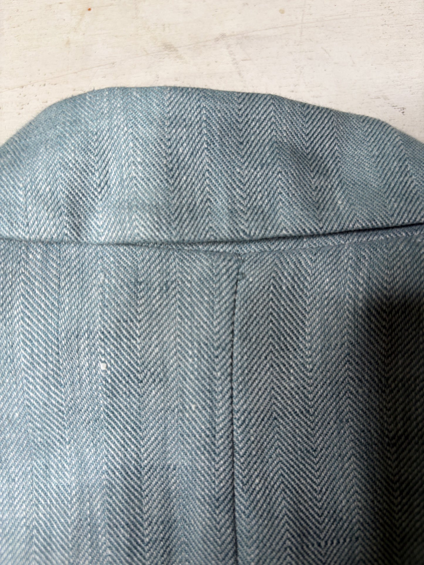 athé アイリッシュリネン ブルージャケット (Size 36)