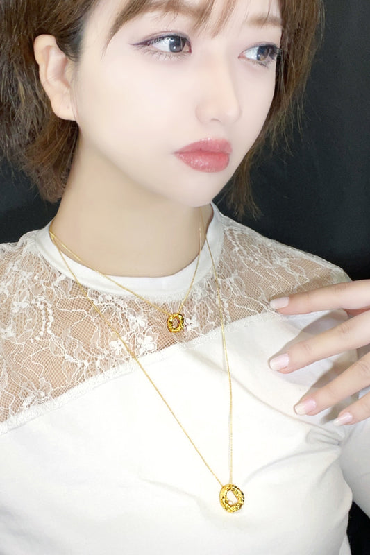 【一部即納】Le`toile 韓国女性アクセサリー ネックレス ゴールド E21FWNE23