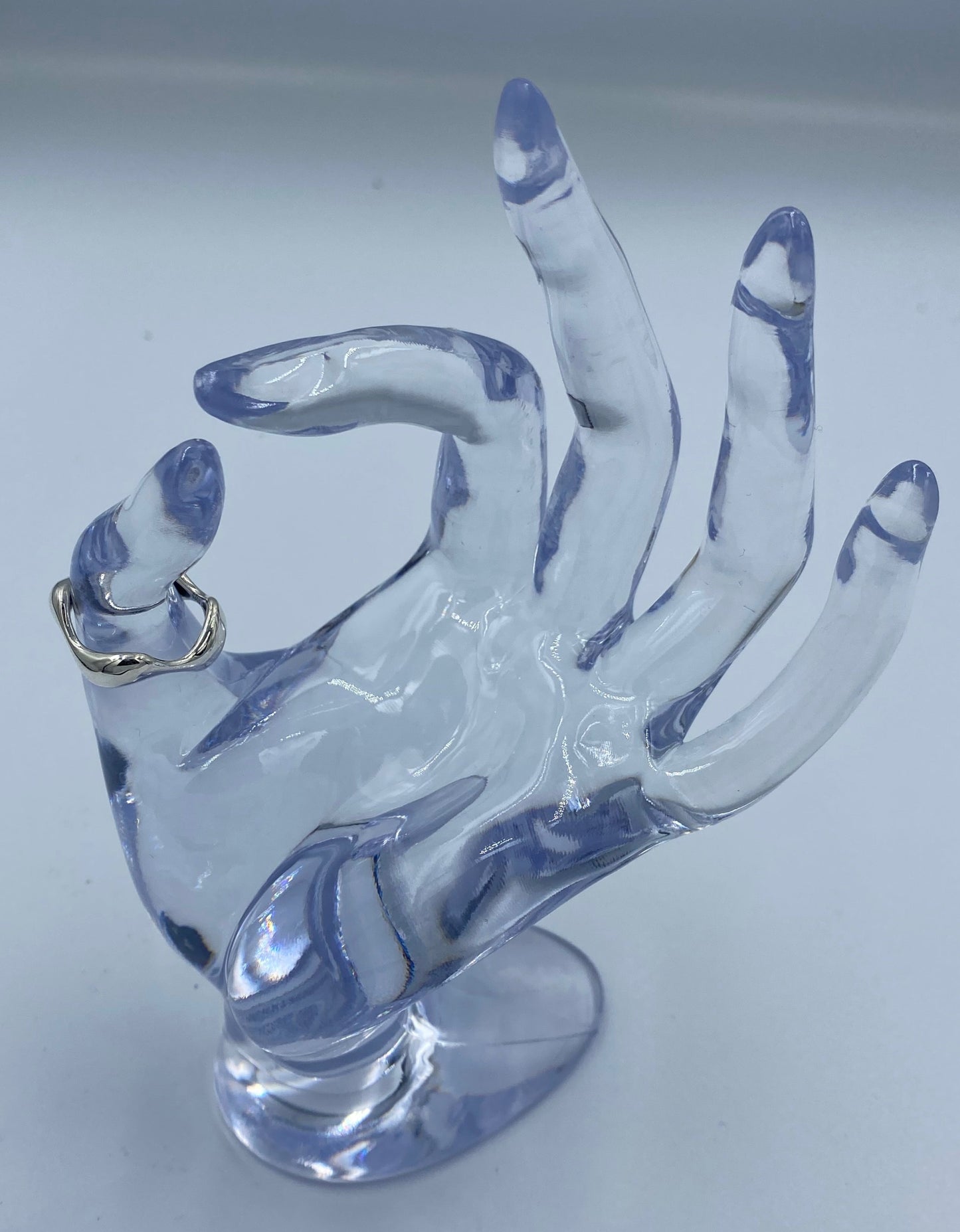 【即納】Le`toile 韓国女性アクセサリー ウェイブシルバーリング 925シルバー