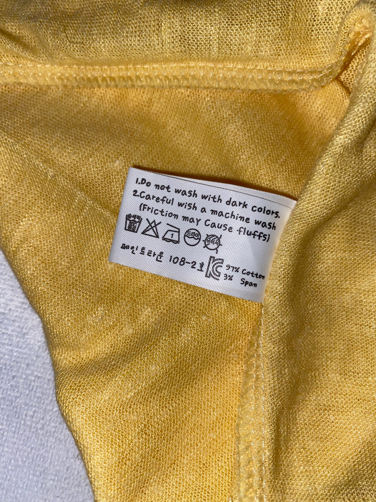 【即納・期末セール品】韓国子供服 Comma 女の子 子供服 バックスリットTシャツ 110サイズ