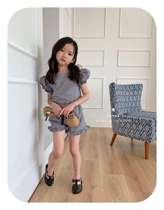 【即納・期末セール品】韓国子供服 Comma 女の子 子供服 セレブセットアップ 90-150サイズ