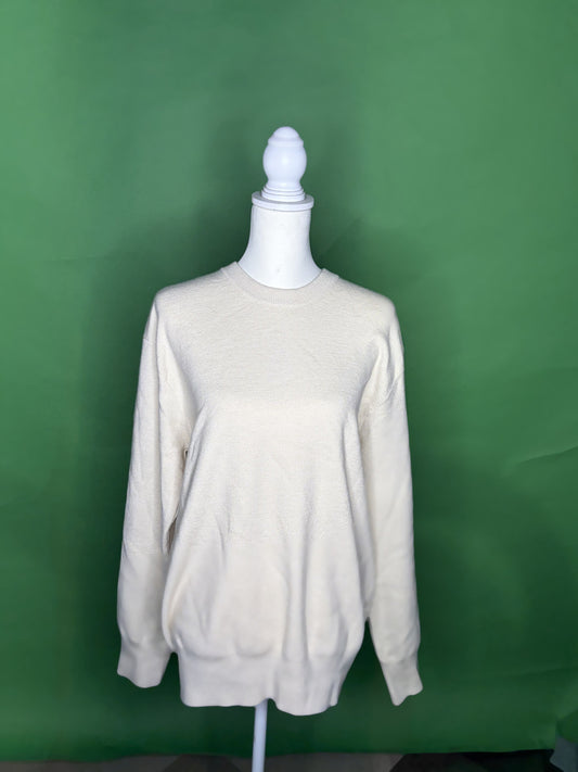 LEMARD クリームニットセーター (Size 2)