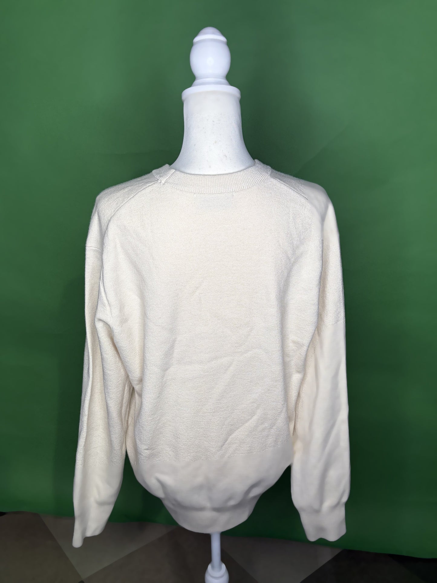 LEMARD クリームニットセーター (Size 2)