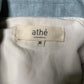 athé アイリッシュリネン ブルージャケット (Size 36)
