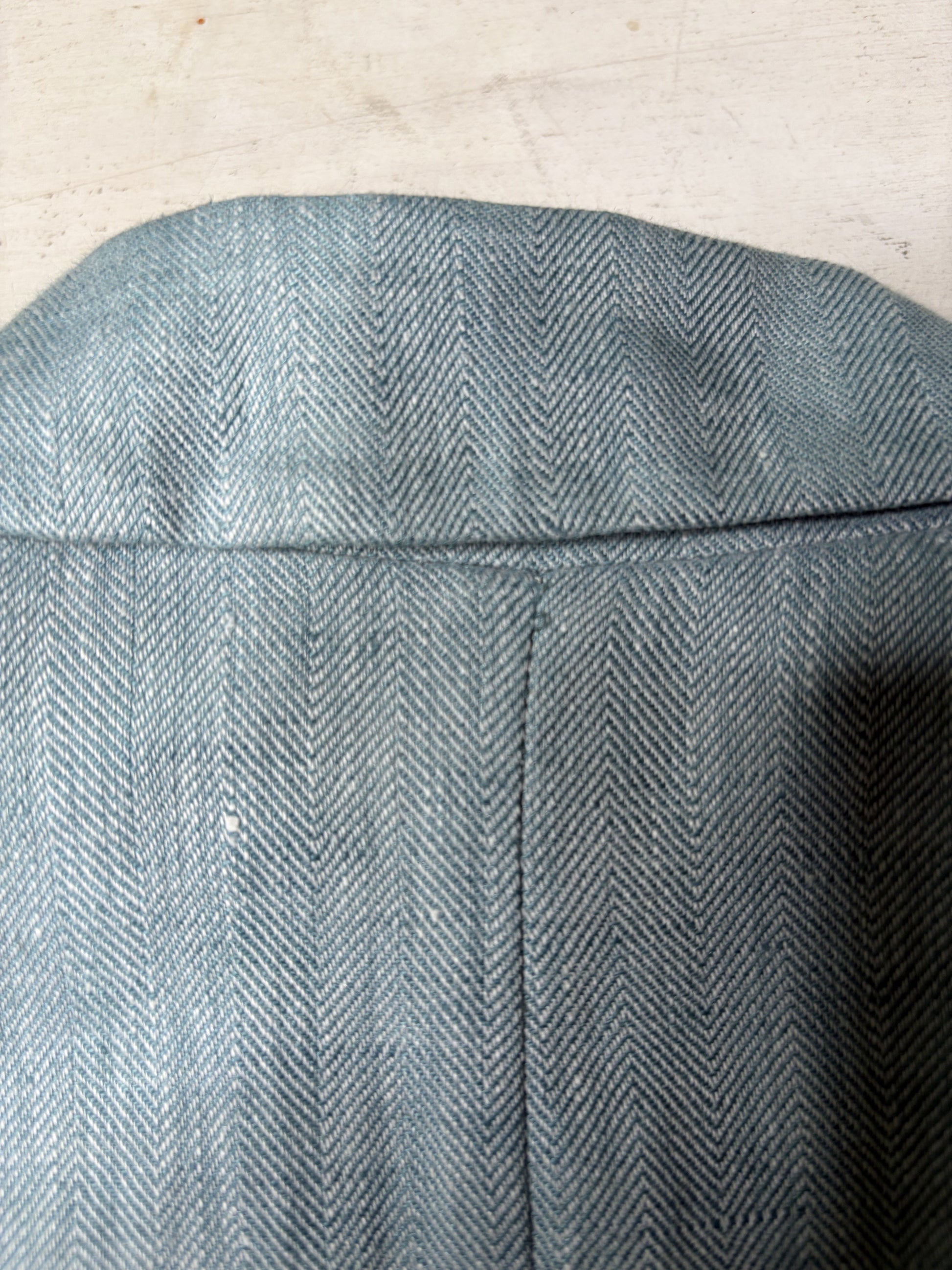 athé アイリッシュリネン ブルージャケット (Size 36)