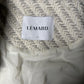 LEMARD ベージュ ブークレ ジップジャケット (Size 3)