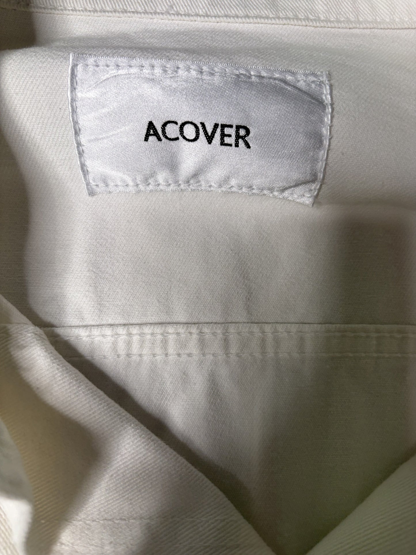 ACOVER ホワイトデニムジャケット