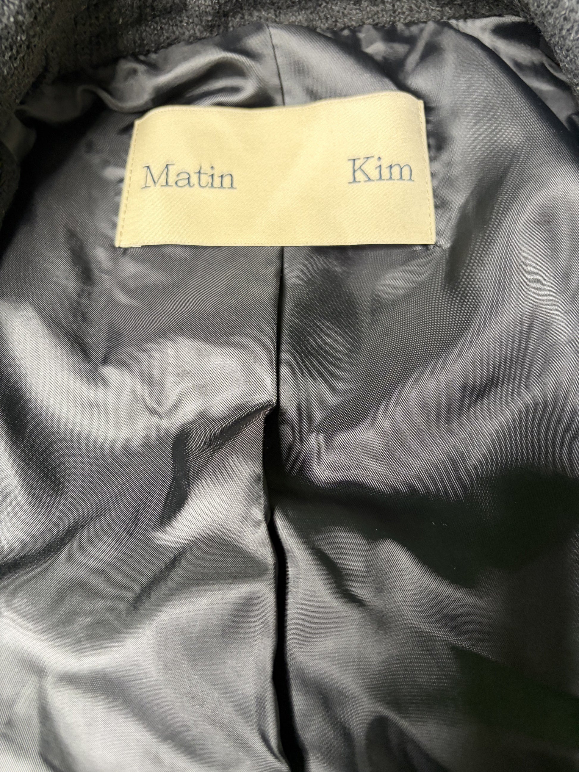 MatinKim テーラードジャケット ダークグレー (2020年)