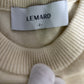 LEMARD クリームニットセーター (Size 2)