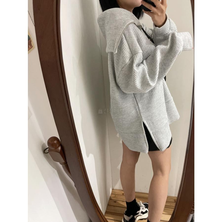 韓国女性服　レディース　秋　トップス　セーラーセーター Freeサイズ