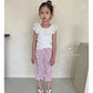 【即納・期末セール品】韓国子供服 Comma 女の子 子供服  レースノースリーブ 3色 90-150サイズ