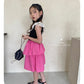 【注文後取り寄せ】韓国子供服 Comma 女の子 子供服  レースノースリーブ 3色 90-150サイズ