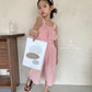 【注文後取り寄せ】韓国子供服 Comma 女の子 子供服  ツーツージャンプスーツ　2色 90-150サイズ