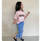 【即納・期末セール品】韓国子供服 Comma 女の子 子供服 8分丈デニムパンツ ２色 90-150サイズ