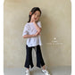 【注文後取り寄せ】韓国子供服 Comma 女の子 子供服  ブーツカットパンツ 2色 80-150サイズ