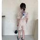 【注文後取り寄せ】韓国子供服 Comma 女の子 子供服  バブルジャンプスーツ 2色 80-150サイズ